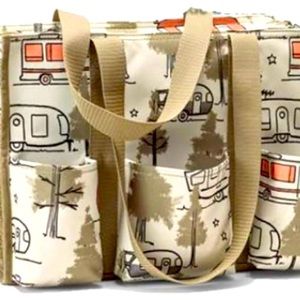 ZIP TOTE ORGANIZING UTILITY TOTE - TREES and RV’S